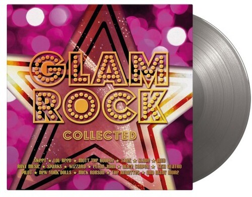 【輸入盤LPﾚｺｰﾄﾞ】【新品】VA / Glam Rock Collected (Colored Vinyl) (Limited Edition) (180gram Vinyl)【LP2023/6/2発売】