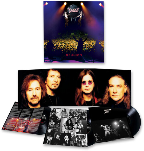 【輸入盤LPﾚｺｰﾄﾞ】【新品】Black Sabbath / Reunion (ﾘﾏｽﾀｰ盤)【LP2023/10/13発売】(ブラック・サバス)