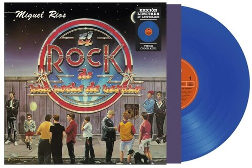 【輸入盤LPﾚｺｰﾄﾞ】【新品】Miguel Rios / El Rock De Una Noche De Verano (Blue) (Colored Vinyl)【LP2023/7/21発売】(ミゲール・リオス)