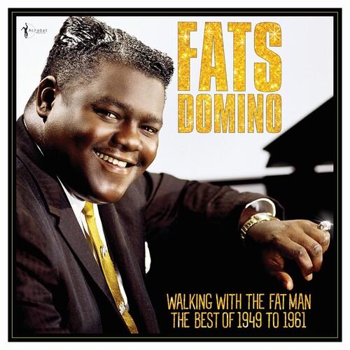 【輸入盤LPﾚｺｰﾄﾞ】【新品】FATS DOMINO / WALKING WITH THE FAT MAN: BEST OF 1949-61【LP2024/11/08発売】(ファッツ・ドミノ)