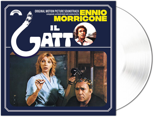 【輸入盤LPﾚｺｰﾄﾞ】【新品】ENNIO MORRICONE (Soundtrack) / IL GATTO (Colored Vinyl) (Limited Edition) (140gram Vinyl) (White)【LP2024/06/28発売】(エンニオ・モリコーネ)