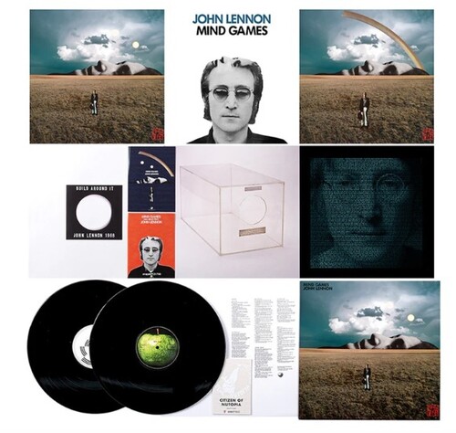 【輸入盤LPﾚｺｰﾄﾞ】【新品】JOHN LENNON / MIND GAMES (THE ULTIMATE MIXES) (180gram Vinyl)【LP2024/07/12発売】(ジョン・レノン)