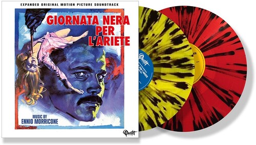 【輸入盤LPﾚｺｰﾄﾞ】【新品】ENNIO MORRICONE (Soundtrack) / GIORNATA NERA PER L'ARIETE (Colored Vinyl) (Splatter)【LP2024/06/28発売】(エンニオ・モリコーネ)