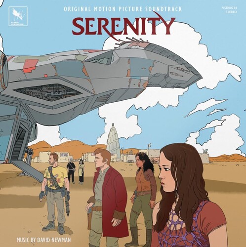 【輸入盤LPﾚｺｰﾄﾞ】【新品】DAVID NEWMAN (Soundtrack) / SERENITY (Blue) (Clear Vinyl)【LP2024/06/28発売】(サウンドトラック)｜あめりかん・ぱい