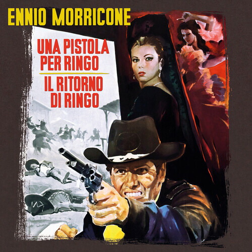 【輸入盤LPﾚｺｰﾄﾞ】【新品】Ennio Morricone (Soundtrack) / Una Pistola Per Ringo/Il Ritorno Di Ringo (Clear Vinyl) (Limited Edition)【LP2023/9/29発売】(ｴﾝﾆｵ･ﾓﾘｺｰﾈ)