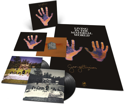 【輸入盤LPﾚｺｰﾄﾞ】【新品】GEORGE HARRISON / LIVING IN THE MATERIAL WORLD (50TH ANNIVERSARY)(Deluxe Edition) (Limited Edition) (180gram Vinyl)【LP2024/11/15発売】(ジョージ・ハリスン)
