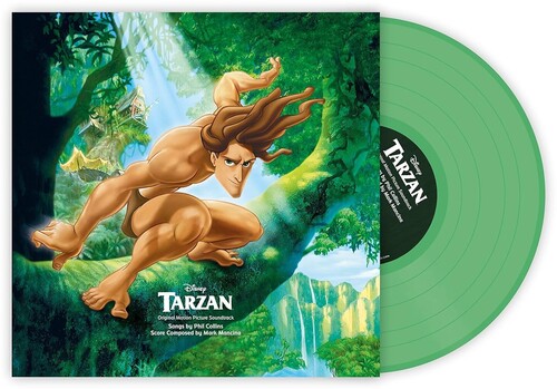 【輸入盤LPﾚｺｰﾄﾞ】【新品】Soundtrack / TARZAN (Colored Vinyl) (Green)【LP2025/1/17発売】(サウンドトラック/ターザン)