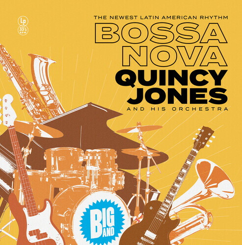 【輸入盤LPﾚｺｰﾄﾞ】【新品】QUINCY JONES / BIG BAND BOSSA NOVA (Colored Vinyl) (Yellow)【LP2025/02/07発売】(クインシー・ジョーンズ)