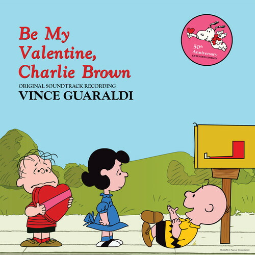 【輸入盤LPﾚｺｰﾄﾞ】【新品】VINCE GUARALDI / BE MY VALENTINE, CHARLIE BROWN【LP2025/1/17発売】(ヴィンス・ガラルディ/スヌーピーのバレンタイン)
