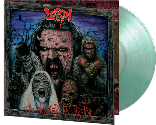 【輸入盤LPﾚｺｰﾄﾞ】【新品】LORDI / MONSTERICAN DREAM (Clear Vinyl) (Green) (180gram Vinyl)【LP2025/4/25発売】(ローディ)