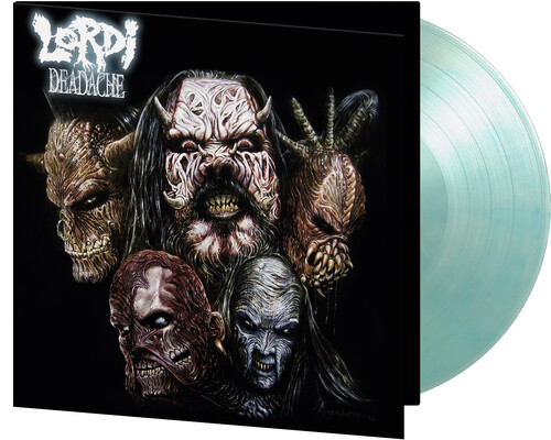 【輸入盤LPﾚｺｰﾄﾞ】【新品】LORDI / DEADACHE (Blue) (Colored Vinyl) (180gram Vinyl) (White)【LP2025/4/25発売】(ローディ)