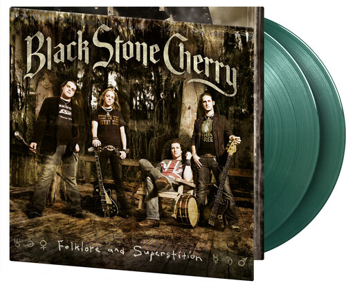 【輸入盤LPﾚｺｰﾄﾞ】【新品】BLACK STONE CHERRY / FOLKLORE & SUPERSTITION (Colored Vinyl) (Gatefold LP Jacket) (Green) (Limited Edition)【LP2024/11/29発売】(ブラック・ストーン・チェリー)｜あめりかん・ぱい
