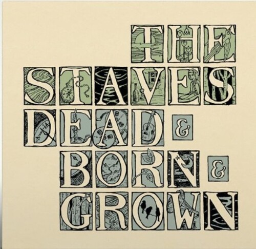 【輸入盤LPﾚｺｰﾄﾞ】【新品】Staves / Dead & Born & Grown (10th Anniversary Recycled Vin【LP2022/12/2発売】