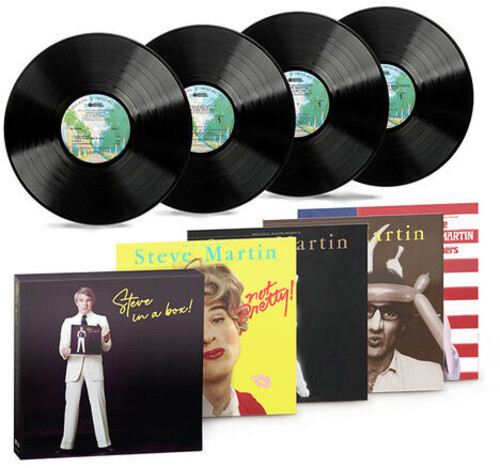 【輸入盤LPﾚｺｰﾄﾞ】【新品】STEVE MARTIN / STEVE IN A BOX: THE WARNER YEARS 1977-1981 (BOX)【LP2024/11/15発売】(スティーヴ・マーティン)