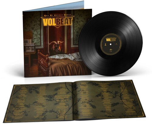 【輸入盤LPﾚｺｰﾄﾞ】【新品】VOLBEAT / GOD OF ANGELS TRUST (Gatefold LP Jacket) (w/Booklet)【LP2025/6/6発売】(ヴォルビート)