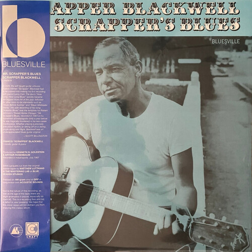 【輸入盤LPﾚｺｰﾄﾞ】【新品】SCRAPPER BLACKWELL / MR. SCRAPPER'S BLUES (180gram Vinyl)【LP2025/5/16発売】