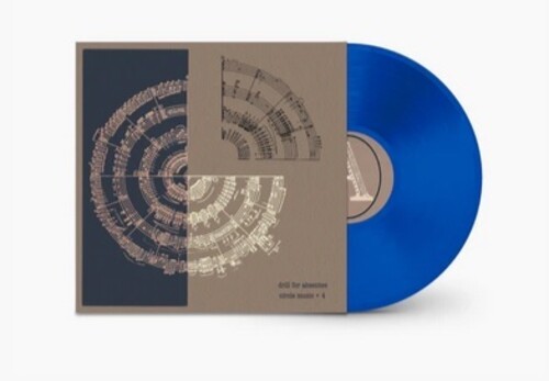 【輸入盤LPﾚｺｰﾄﾞ】【新品】DRILL FOR ABSENTEE / CIRCLE MUSIC + 4 - TRANSPARENT BLUE VINYL (Blue)【LP2025/2/21発売】