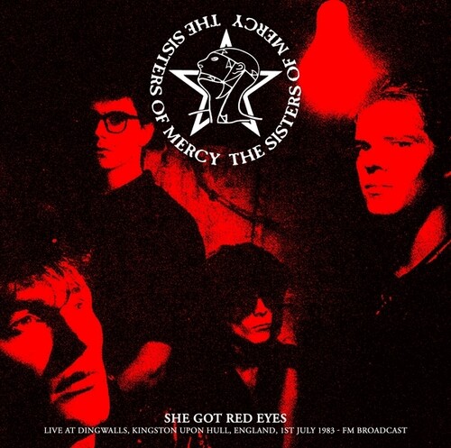 【輸入盤LPﾚｺｰﾄﾞ】【新品】SISTERS OF MERCY / She Got Red Eyes: Live At Dingwalls, Kingston Upon Hull, England, 1st July 1983 - FM Broadcast (Colored Vinyl)【LP2025/3/21発売】