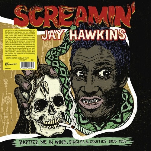 【輸入盤LPﾚｺｰﾄﾞ】【新品】SCREAMIN' JAY HAWKINS / BAPTIZE ME IN WINE SINGLES & ODDITIES 1955-1959【LP2024/11/29発売】