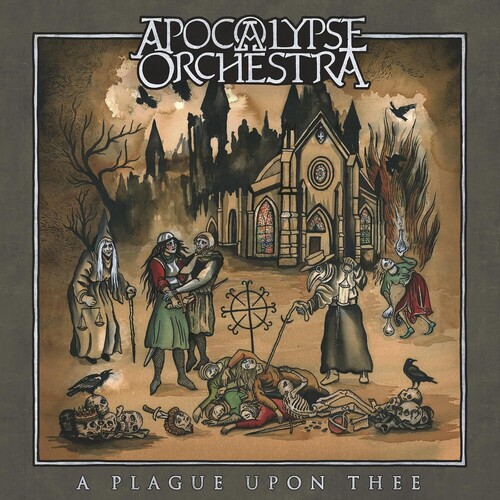 【輸入盤LPﾚｺｰﾄﾞ】【新品】APOCALYPSE ORCHESTRA / PLAGUE UPON THEE【LP2025/2/21発売】