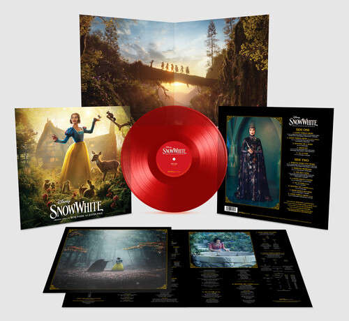 【輸入盤LPﾚｺｰﾄﾞ】【新品】BENJ PASEK/JUSTIN PAUL (Soundtrack) / DISNEY'S SNOW WHITE (Colored Vinyl) (Ruby)【LP2025/5/9発売】(白雪姫)