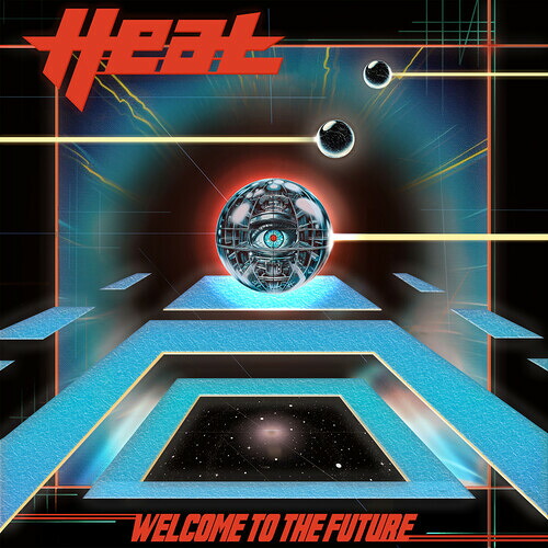 【輸入盤LPﾚｺｰﾄﾞ】【新品】H.E.A.T. / WELCOME TO THE FUTURE (Clear Vinyl) (Orange)【LP2025/4/25発売】