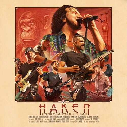 【輸入盤LPﾚｺｰﾄﾞ】【新品】HAKEN / LIVEFORMS: FAUNA LIVE IN LONDON (Colored Vinyl) (Gatefold LP Jacket)【LP2025/5/9発売】