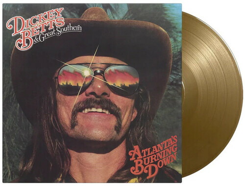 【輸入盤LPﾚｺｰﾄﾞ】【新品】DICKEY & GREAT SOUTHERN BETTS / ATLANTA'S BURNING DOWN (Colored Vinyl) (Gold) (Limited Edition) (180gram Vinyl)【LP2025/5/30発売】