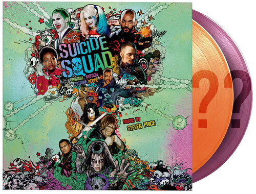 【輸入盤LPﾚｺｰﾄﾞ】【新品】STEVEN PRICE (Soundtrack) / SUICIDE SQUAD (Colored Vinyl) (Gatefold LP Jacket) (Limited Edition) (180gram Vinyl)【LP2025/5/2発売】
