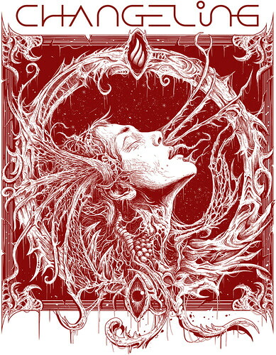 【輸入盤LPﾚｺｰﾄﾞ】【新品】CHANGELING / CHANGELING (Clear Vinyl) (Gatefold LP Jacket) (Limited Edition) (Red) (Splatter)【LP2025/4/25発売】｜あめりかん・ぱい