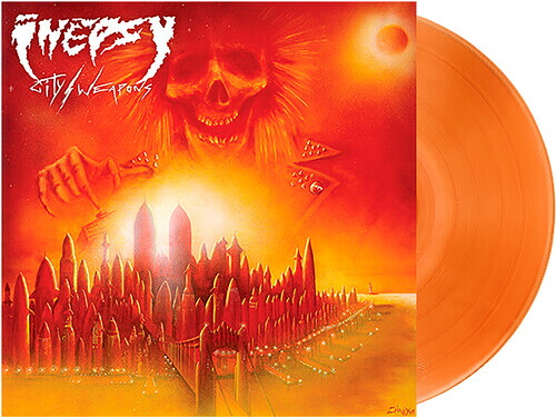 【輸入盤LPﾚｺｰﾄﾞ】【新品】INEPSY / CITY WEAPONS (Colored Vinyl) (Limited Edition) (Orange) (Digital Download Card)【LP2025/4/11発売】