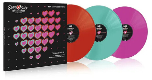 【輸入盤LPﾚｺｰﾄﾞ】【新品】VA / EUROVISION SONG CONTEST BASEL 2025【LP2025/5/30発売】