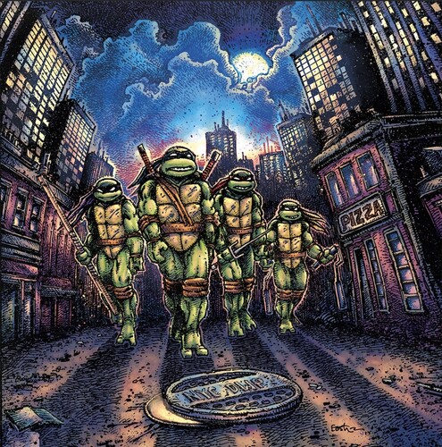 【輸入盤LPレコード】【新品】JOHN DUPREZ (Soundtrack) / TEENAGE MUTANT NINJA TURTLES (Colored Vinyl) (180gram Vinyl)【LP2025/4/11発売】(ミュータント・タートルズ)|あめりかん・ぱい