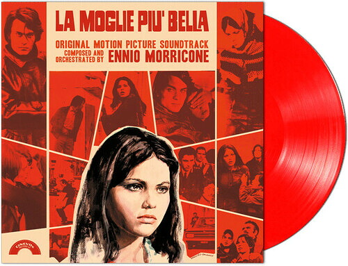 【輸入盤LPﾚｺｰﾄﾞ】【新品】ENNIO MORRICONE (Soundtrack) / LA MOGLIE PIU BELLA (Colored Vinyl) (Limited Edition) (140gram Vinyl) (Red)【LP2025/10/10発売】(エンニオ・モリコーネ/シシリアの恋人)