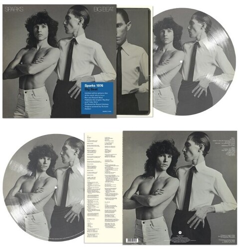 【輸入盤LPﾚｺｰﾄﾞ】【新品】SPARKS / BIG BEAT: 50TH ANNIVERSARY (Limited Edition) (Picture Disc)【LP2025/10/10発売】