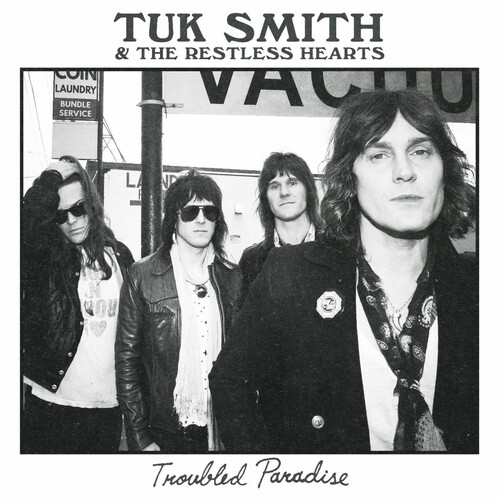【輸入盤LPﾚｺｰﾄﾞ】【新品】TUK SMITH & THE RESTLESS HEARTS / TROUBLED PARADISE - TRANSPARENT BLUE VINYL (Blue)【LP2025/10/24発売】