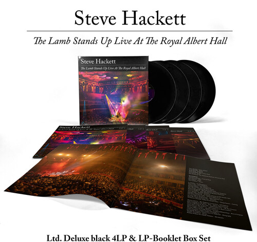 【輸入盤LPﾚｺｰﾄﾞ】【新品】STEVE HACKETT / LAMB STANDS UP LIVE AT THE ROYAL ALBERT HALL (BOX)【LP2025/7/11発売】(スティーヴ・ハケット)