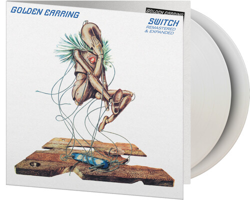 【輸入盤LPﾚｺｰﾄﾞ】【新品】GOLDEN EARRING / SWITCH (Colored Vinyl) (Limited Edition) (180gram Vinyl) (White) (Expanded Version) (ﾘﾏｽﾀｰ盤)【LP2025/12/5発売】(ゴールデン・イヤリング)