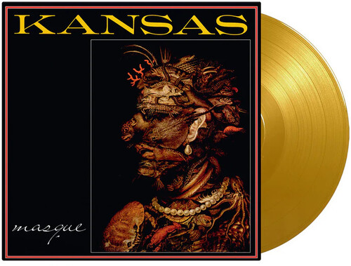 【輸入盤LPﾚｺｰﾄﾞ】【新品】KANSAS / MASQUE (Colored Vinyl) (Limited Edition) (180gram Vinyl) (Yellow)【LP2025/7/11発売】(カンサス)