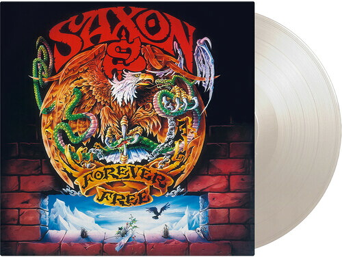 【輸入盤LPﾚｺｰﾄﾞ】【新品】SAXON / FOREVER FREE (Colored Vinyl) (Limited Edition) (180gram Vinyl) (White)【LP2025/8/22発売】(サクソン)