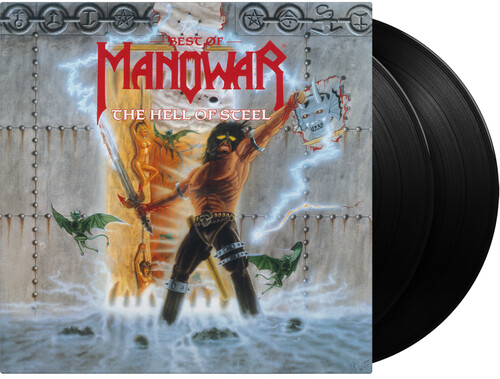【輸入盤LPﾚｺｰﾄﾞ】【新品】MANOWAR / HELL OF STEEL: BEST OF (Black) (180gram Vinyl)【LP2025/9/5発売】｜あめりかん・ぱい