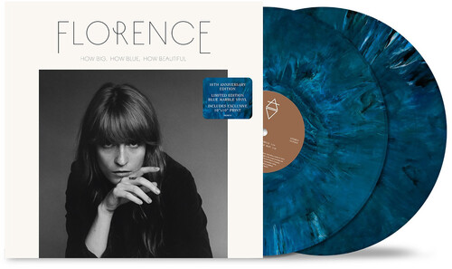 【輸入盤LPﾚｺｰﾄﾞ】【新品】FLORENCE & THE MACHINE / HOW BIG HOW BLUE HOW BEAUTIFUL (Blue) (Colored Vinyl) (Limited Edition)【LP2025/8/29発売】(フローレンス＆ザ・マシーン)