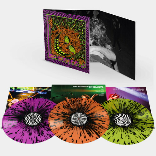 【輸入盤LPﾚｺｰﾄﾞ】【新品】KING GIZZARD & THE LIZARD WIZARD / KING GIZZARD LIVE IN MIAMI '24 (Colored Vinyl) (Gatefold LP Jacket)【LP2025/8/22発売】