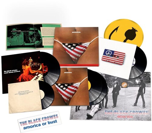 【輸入盤LPﾚｺｰﾄﾞ】【新品】BLACK CROWES / AMORICA (BONUS TRACKS) (Deluxe Edition) (Limited Edition) (180gram Vinyl)【LP2025/11/14発売】(ブラック・クロウズ)