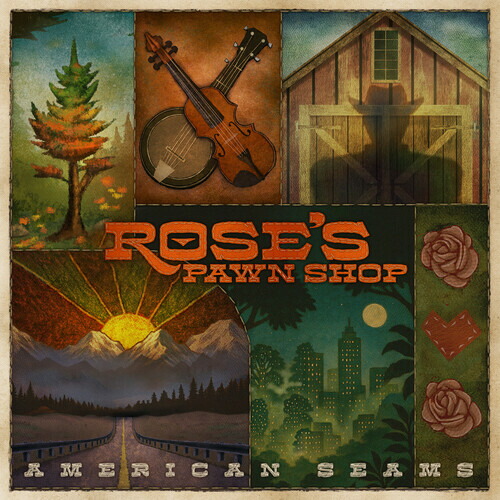 【輸入盤LPﾚｺｰﾄﾞ】【新品】ROSE'S PAWN SHOP / AMERICAN SEAMS【LP2026/2/27発売】