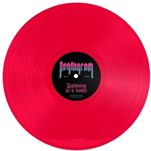 【輸入盤LPﾚｺｰﾄﾞ】【新品】PENTAGRAM / LIGHTNING IN A BOTTLE (Colored Vinyl) (Pink)【LP2025/12/19発売】