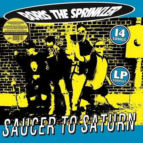 【輸入盤LPレコード】【新品】BORIS THE SPRINKLER / SAUCER TO SATURN (Colored Vinyl) (Splatter)【LP2025/10/3発売】