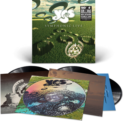 【輸入盤LPﾚｺｰﾄﾞ】【新品】YES / SYMPHONIC LIVE (Limited Edition) (180gram Vinyl) (Half-Speed Masterring)【LP2026/1/23発売】(イエス)