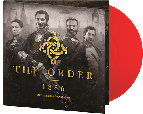 【輸入盤LPﾚｺｰﾄﾞ】【新品】JASON GRAVES (Soundtrack) / ORDER: 1886 (Colored Vinyl) (Gatefold LP Jacket) (Limited Edition) (180gram Vinyl) (Red)【LP2026/2/20発売】