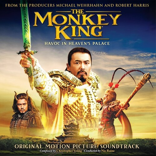 【輸入盤LPﾚｺｰﾄﾞ】【新品】CHRISTOPHER YOUNG (Soundtrack) / MONKEY KING: HAVOC IN HEAVEN'S PALACE (Colored Vinyl) (Gold) (Limited Edition) (180gram Vinyl)【LP2026/3/20発売】｜あめりかん・ぱい
